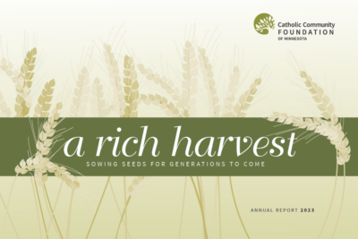 Letter From the President: A Rich Harvest