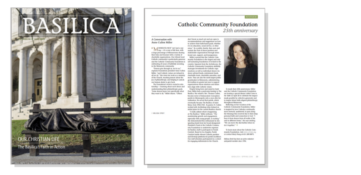 Basilica Magazine: A Conversation with Anne Cullen Miller