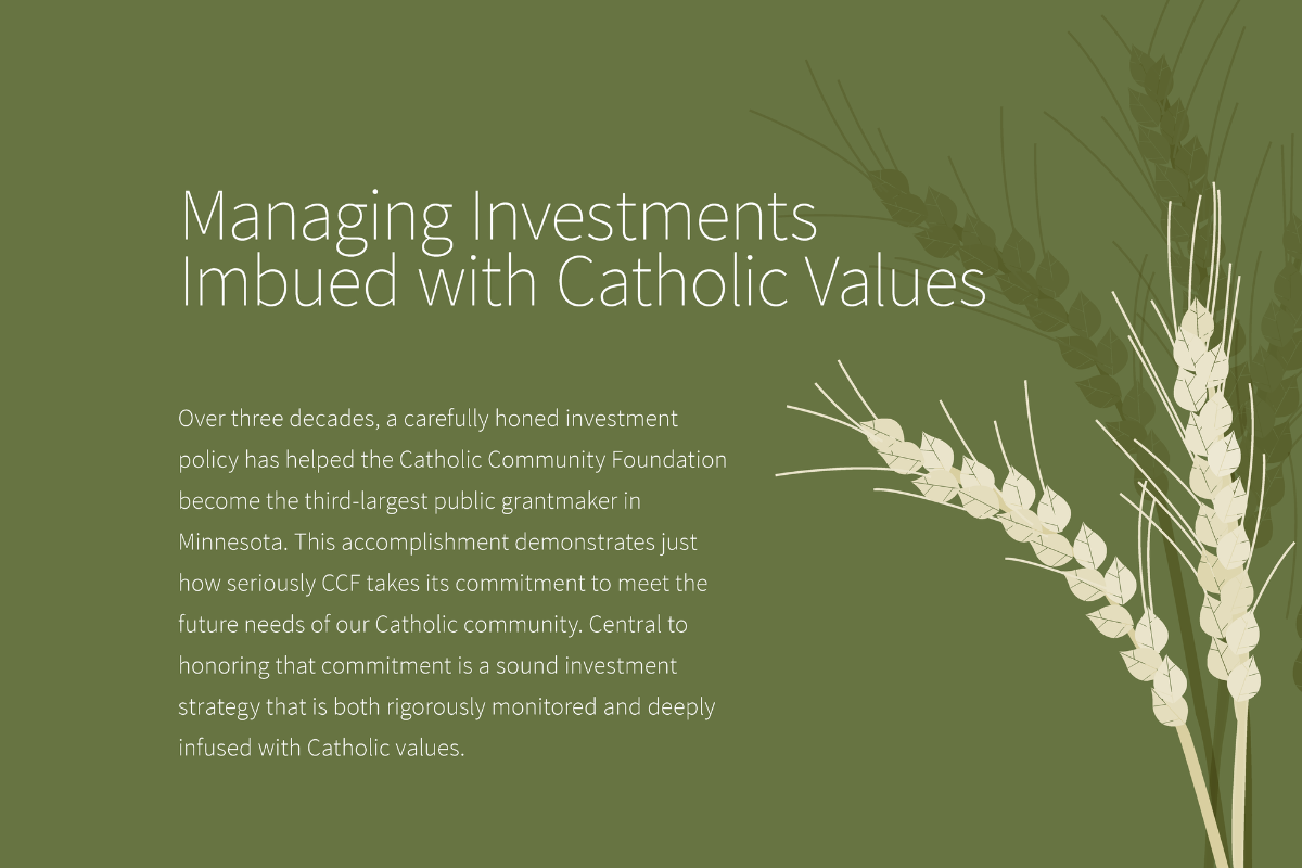 Managing Investments Imbued with Catholic Values