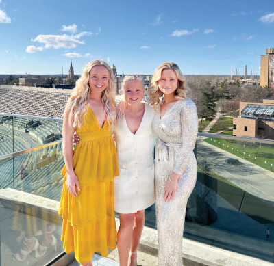 Tim & Christine’s daughters: Erica Steigauf, Dr. Gretta Steigauf-Regan, and Nina Steigauf