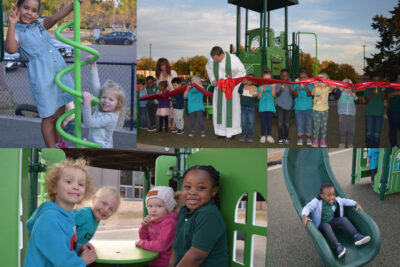 Saint Raphael’s Playground Builds Joy and Connection